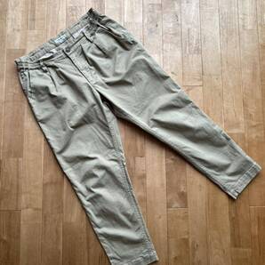 ORDINARY FITS オーディナリーフィッツ TUCK TOROUSER STRECH CHINO サイズ0 タックトラウザー ストレッチ チノパン
