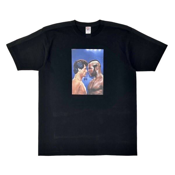 新品 ロッキー3 VS クラバー マディソンスクエアガーデン再戦 スタローン ミスターT ボクシング映画 ビッグTシャツ オーバーサイズ 5XL(6L)