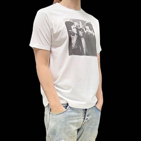 新品 ランブルフィッシュ ミッキーローク マットディロン モーターサイクルボーイ ラスティ兄弟 コッポラ映画Tシャツ ユニセックス Lサイズ
