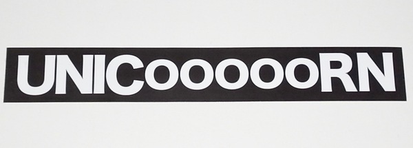 送料無料 希少 レア 新品未使用品 UNICORN ユニコーン ツアー2009 蘇る勤労 ステッカー シール STICKER 奥田民生 電大