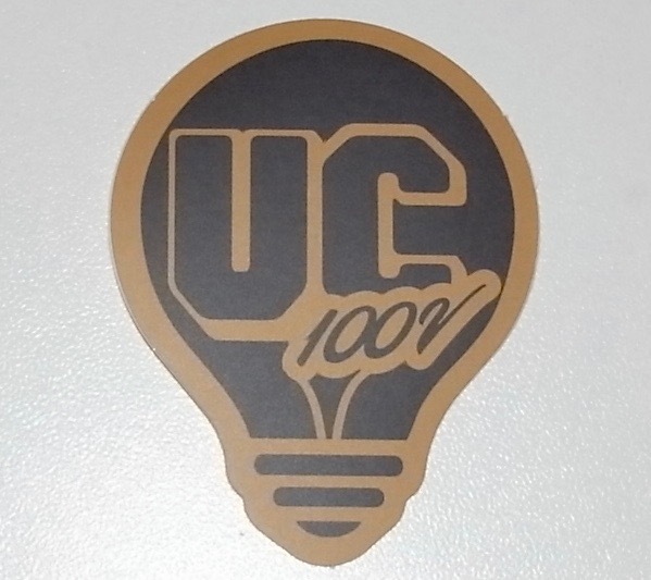送料無料 希少 レア 新品未使用品 UNICORN ユニコーン 100周年ツアー百が如く 電球 ステッカー シール STICKER 奥田民生 電大 B