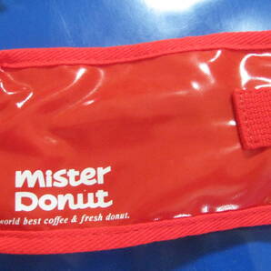 ■即決価格 送料込み金額 ミスタードーナツ mister Donut 手提げポーチ かばん 1980年代物 ノベルティ 昭和レトロ 希少◆新品◆