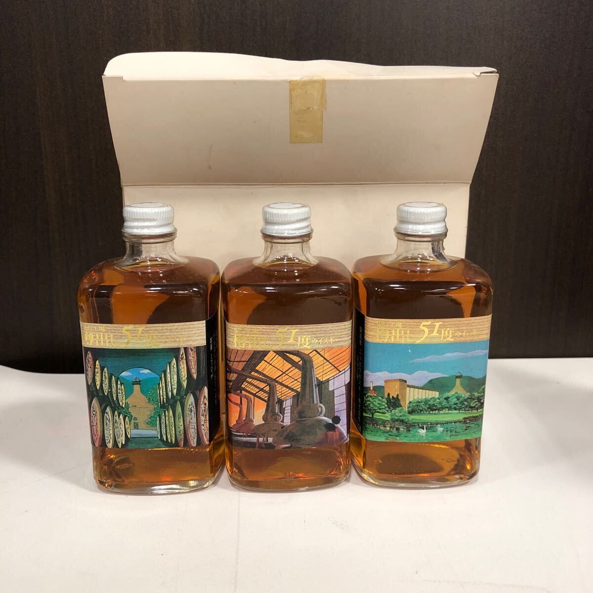 ニッカウヰスキー - ニッカ 樽出し 仙台工場限定品 51度 180ml×3