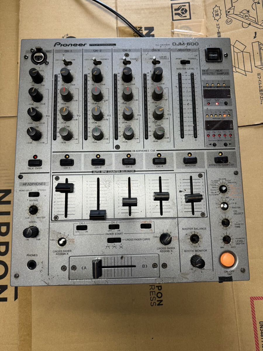 Yahoo!オークション -「pioneer djm 600」(DJミキサー) (DJ機器 Yahoo!オークション -「pioneer djm 600」(DJミキサー) (DJ機器