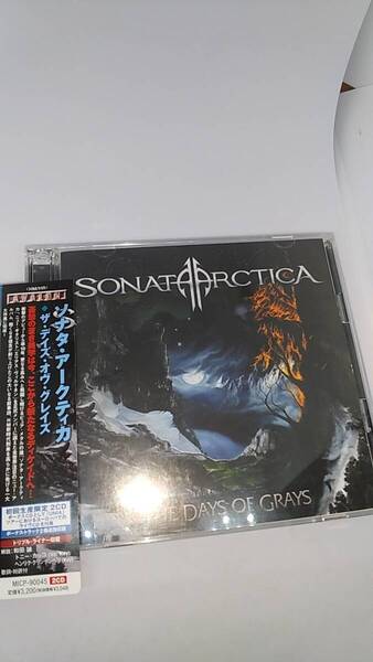 2CD ソナタ アークティカ ザ デイズ オブ グレイス 中古品 初回生産限定2CD