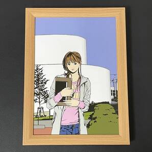 【江口寿史】額装品『桜美林大学』/ B5サイズ 額入り イラスト ポスターライクデザイン