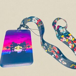 IDカードホルダー IDカードケース 社員証ケース ネックストラップ付 番号222