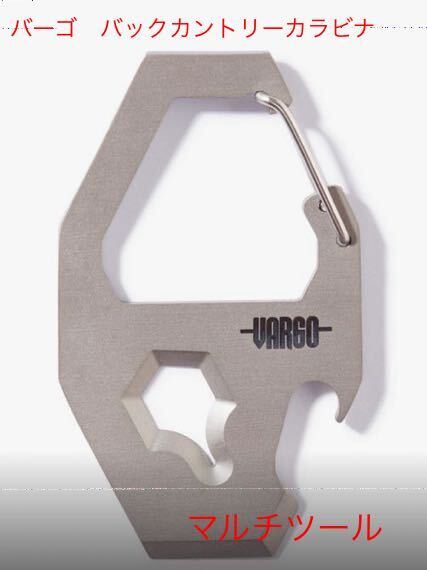 バーゴ バックカントリー カラビナ マルチツール 新品
