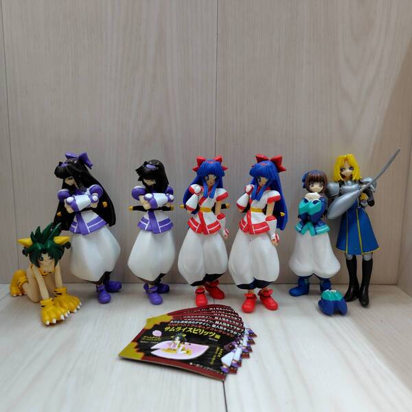 【 送料無料 】 ◆ YUJIN SNKベストフィギュアコレクション サムライスピリッツ編 全7種 ユージン カプセルトイ ナコルル リムルル 趣味