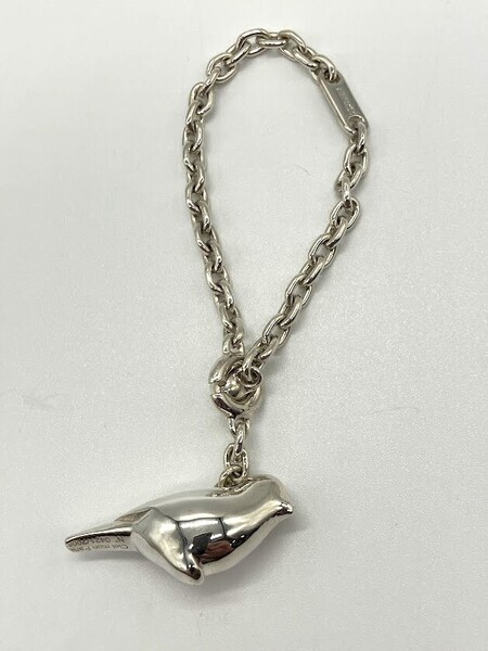 【ITR95KIH3R1D】HERMES エルメス Ag925 バード 鳥モチーフ シルバー チャーム 23.2g