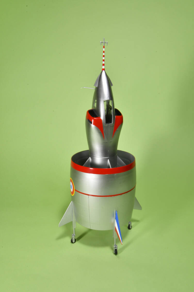 プラモ完成品★フランスの垂直離着陸機ＳＮＥＣＭＡ C－４５０コレオプテール★エレール１／４８