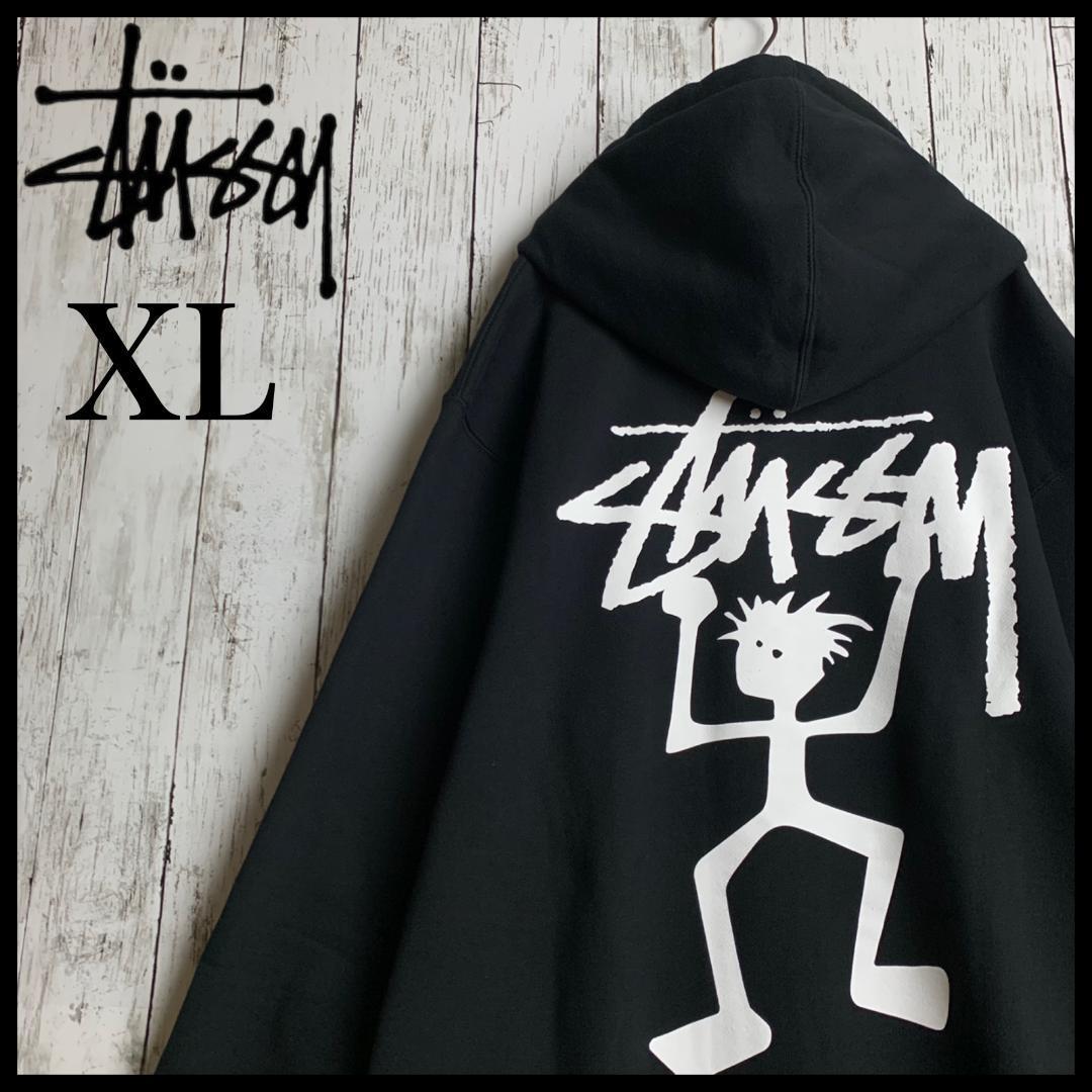 Yahoo!オークション -「stussy シャドーマン」(パーカ) (男性用 Yahoo!オークション -「stussy シャドーマン」(パーカ) (男性用