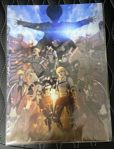新品未開封品 進撃の巨人 ATTACKONTITAN ムビチケ 特典クリアファイル 特典のみ