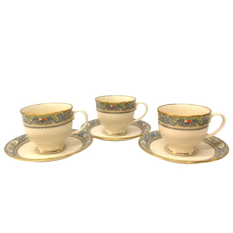 楽天市場】☆レノックス/LENOX プレジデンシャルコレクション マンスフィールド コーヒーカップ&ソーサー 2客組 USA製 新入荷【中古】 :  世界の洋食器 Antique シャノン