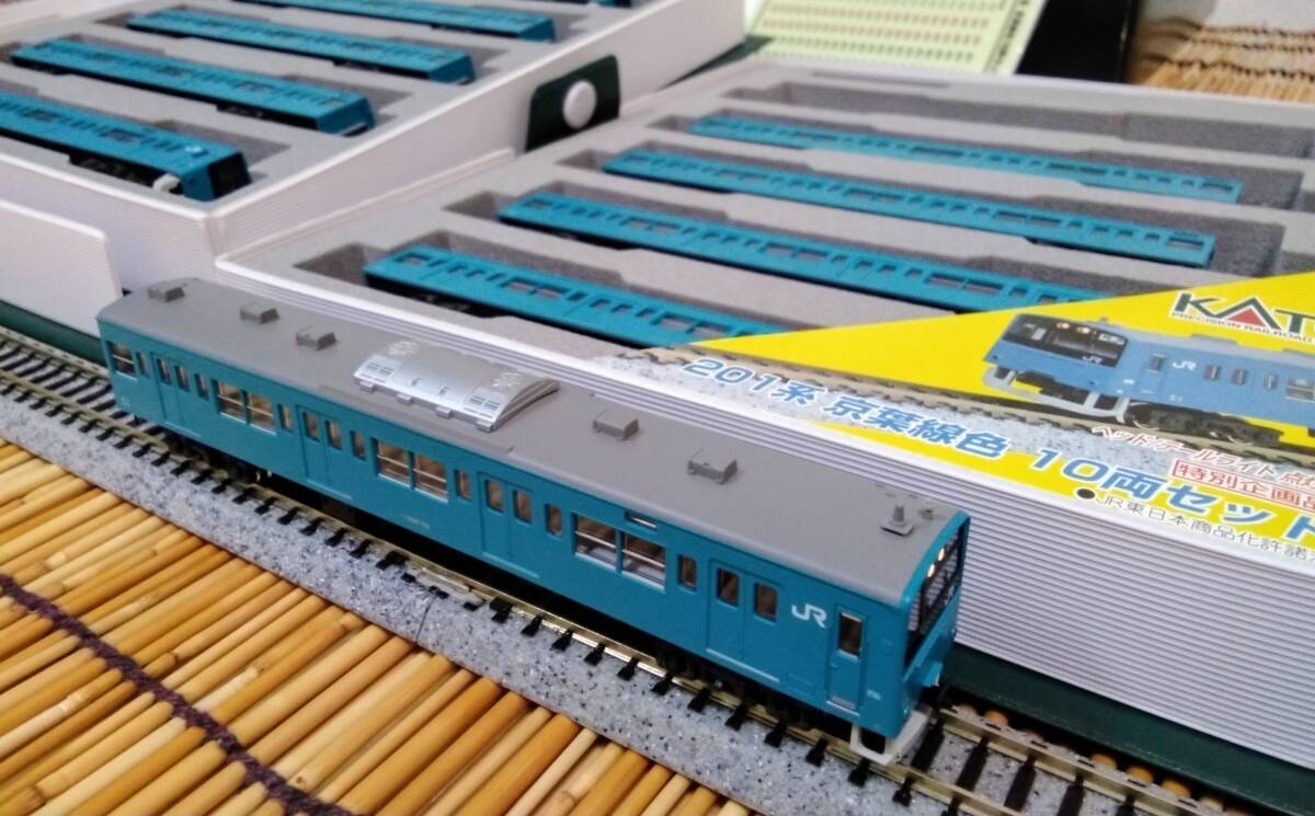 Nゲージ KATO 10-420 201系（京葉線色）10両セット 通勤形電車