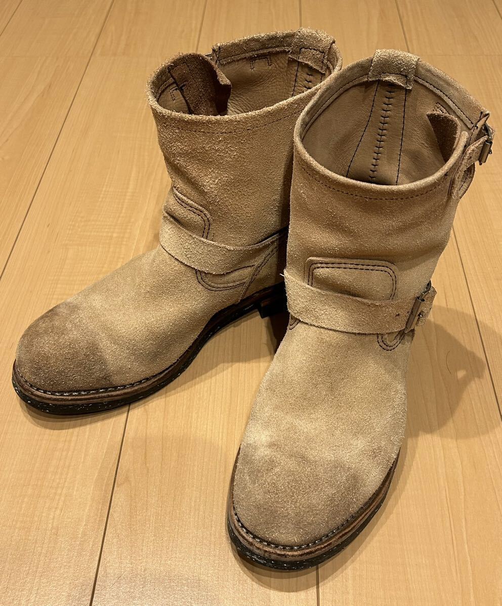 REDWING レッドウィング 2965 ショートエンジニアブーツ スウェード 10年 Size 8 1/2D (26.5cm) 福生店