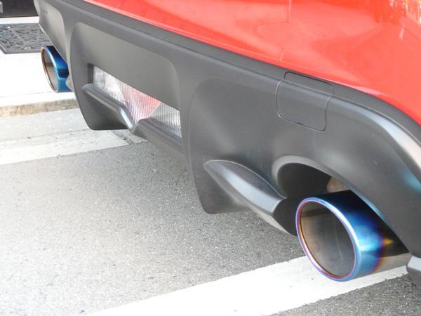 86 ZN6 BRZ ZC6 チタン発色 マフラーカッター ステン ty1L 2個1set