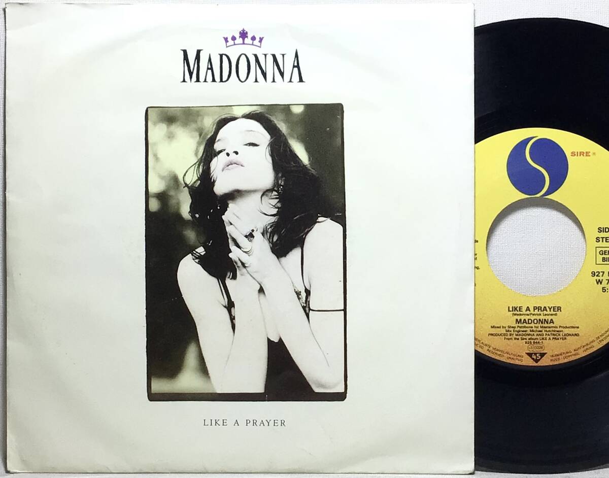 madonna(マドンナ)【Like A Prayer】シルバーUS盤 未開封！ 洋楽