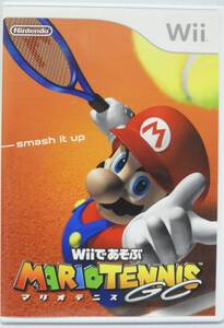 Wiiソフト Wiiであそぶ マリオテニス GC