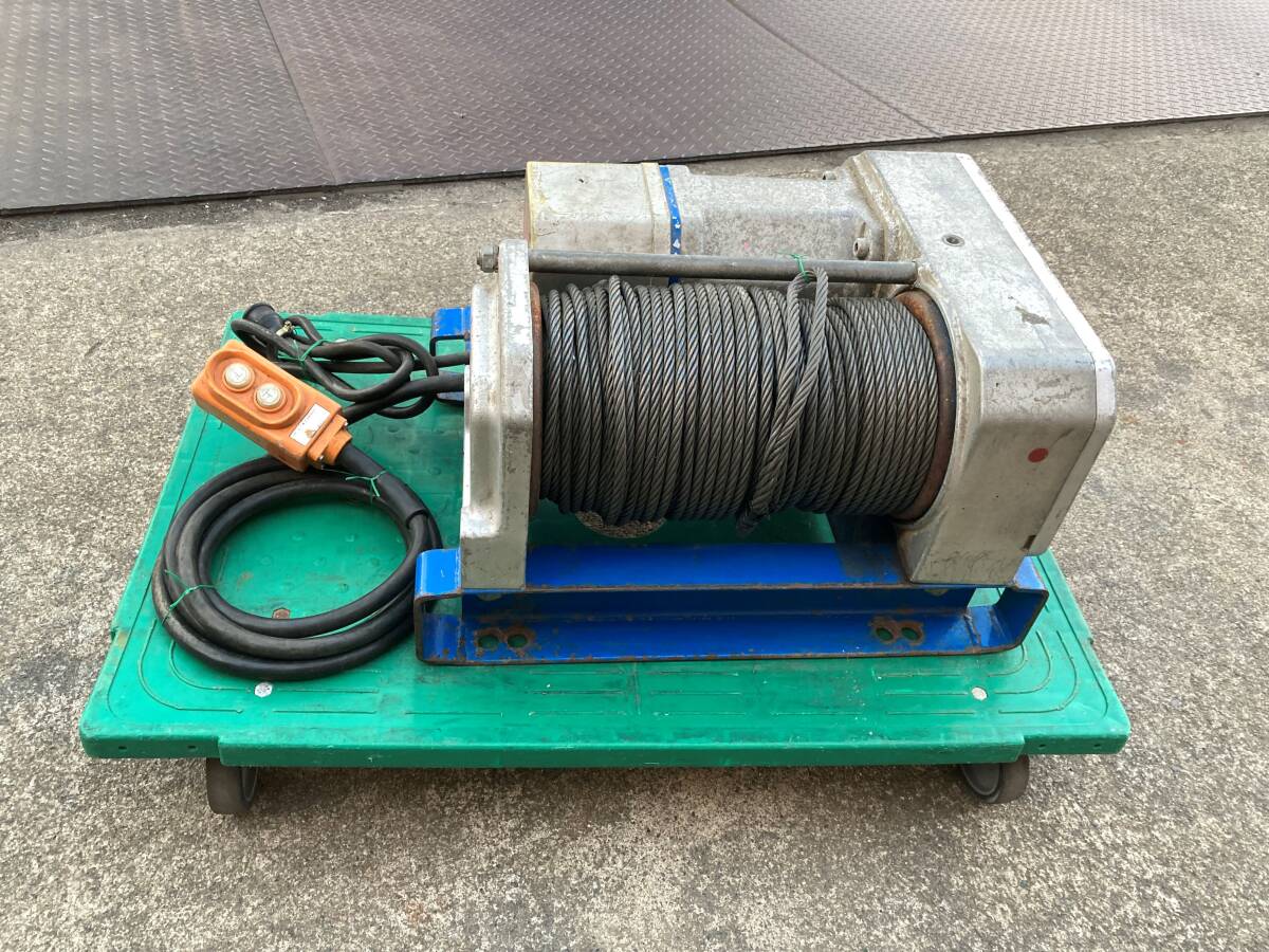 シルバーウインチ(電動ウインチ) SXシリーズ（単相100V）：富士