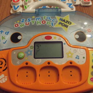 まだまだ使える中古品 4・5・6歳幼稚園児からのナゾトキえいごメーカー なぞぽん NAZO PON 英語 知育 玩具