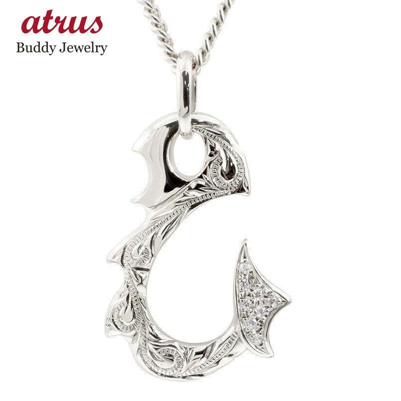 プラチナ ペンダントトップ メンズ ハワイアンジュエリー 喜平 ダイヤモンド フ