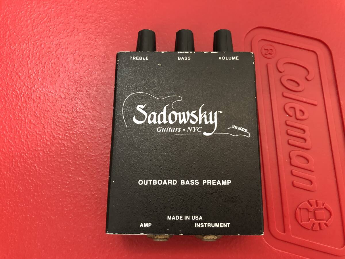 【メーカー公式ショップ】 Yahoo!オークション -「sadowsky プリアンプ」(楽器、器材) の ベース