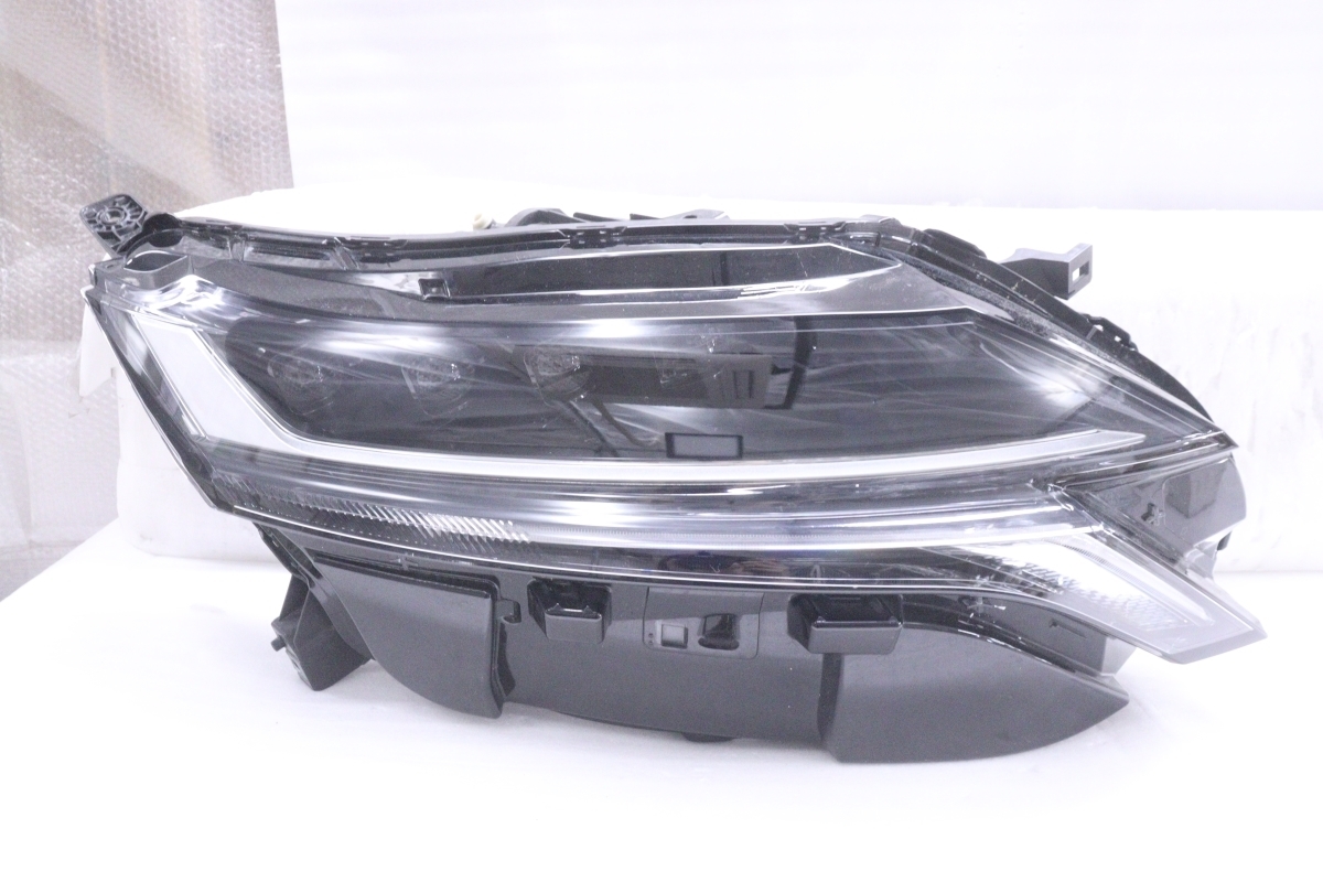3X-1368★【値下】美品★LED E13 ノート オーラ★右ヘッドライト ICHIKOH 1994 打刻:S ユニット ブラック 純正★日産 (QT)