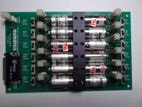 Numatics valve card 24V DC バルブ マニホールド カード 24 VDC