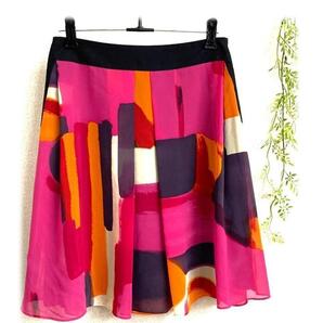 ☆ AKIKO OGAWA ☆ アキコオガワ シフォン フレア スカート