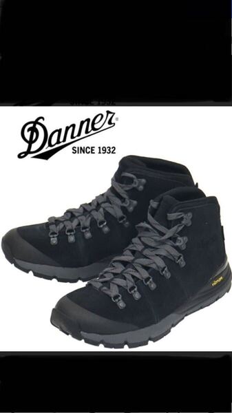 【DANNER】 ダナー MOUNTAIN600 WP マウンテン600 62297 JET BK/D.SHADOW US 9.5 27.5cm 送料込