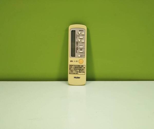 【全国送料無料】▼エアコン リモコン Haier▼動作未確認▼中古▼A-507