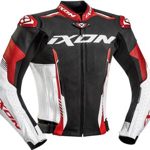 ★アウトレットセール★新品 XL MotoGP RACING ixon Vortex2 オートバイ レザー ジャケット レーシング イクソン プロテクター内蔵 ce認証