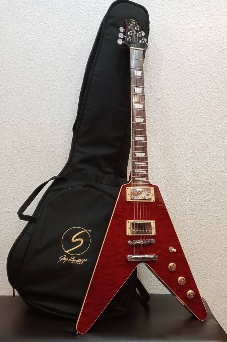 Greg Bennett グレッグベネット FB3J / Fastback Cherry エレキギター 動作確認済み B01086A4CR - メルカリ