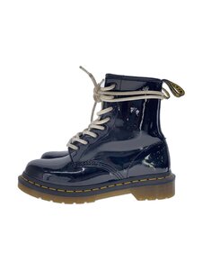 Dr.Martens* гонки выше ботинки /UK3/BLK/ эмаль /1460/AW006