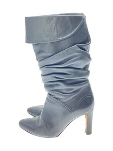MANOLO BLAHNIK* ботинки /35.5/BLK/ кожа