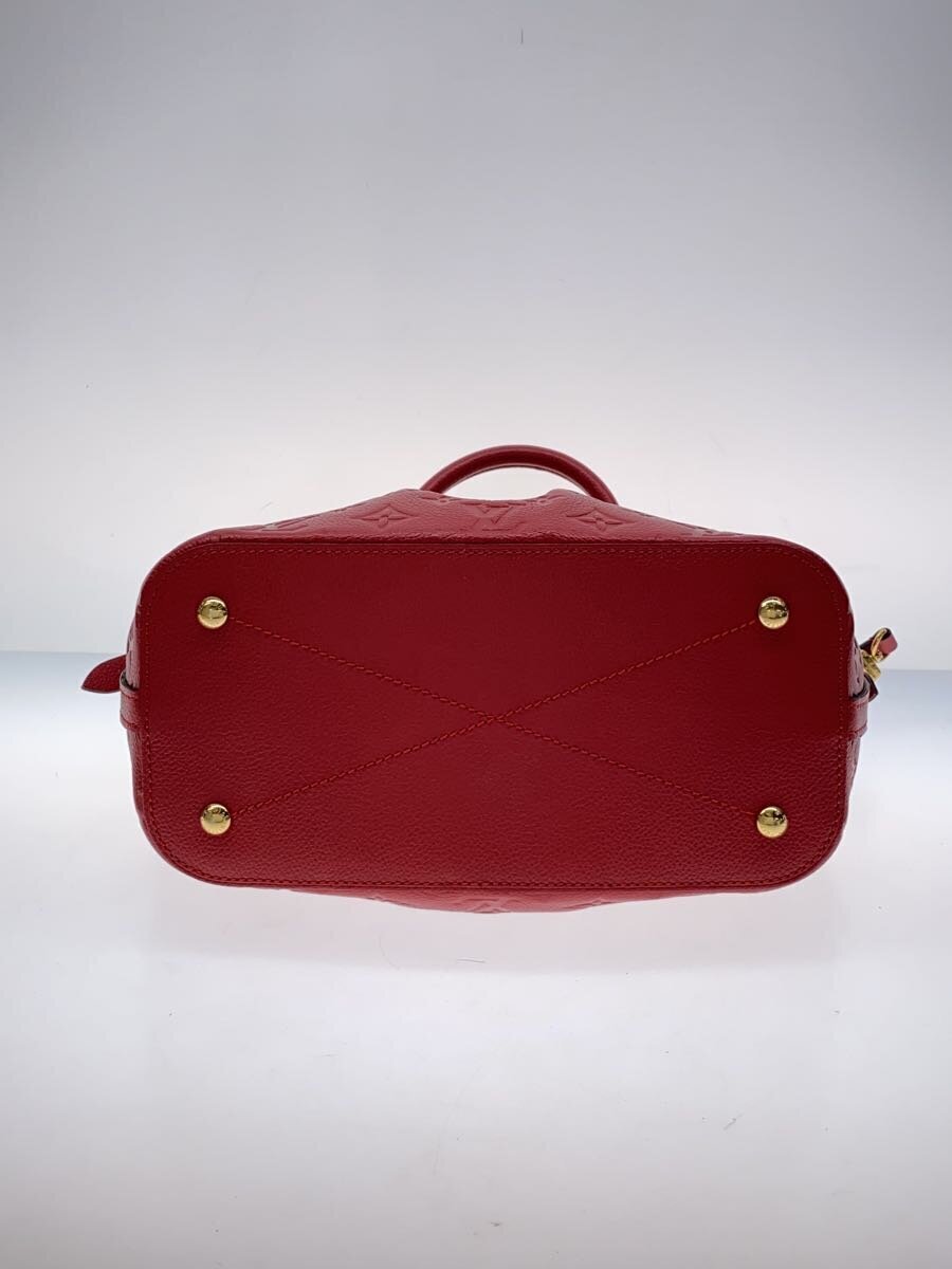 LOUIS VUITTON◆マザリーヌPM_モノグラム・アンプラント_RED/レザー/レッド/赤/総柄/M50638 LOUIS VUITTON◆マザリーヌPM_モノグラム・アンプラント_RED/レザー/レッド/赤/総柄/M50638