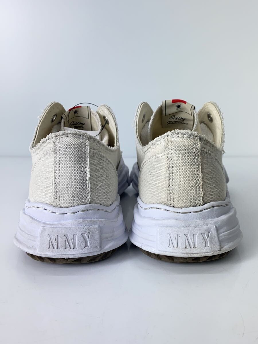 MIHARA YASUHIRO◆HANK LOW ORIGINAL SOLE CANVローカットスニーカー/40/WHT/キャンバス/A05FW702 MIHARA YASUHIRO◆HANK LOW ORIGINAL SOLE CANVローカットスニーカー/40/WHT/キャンバス/A05FW702