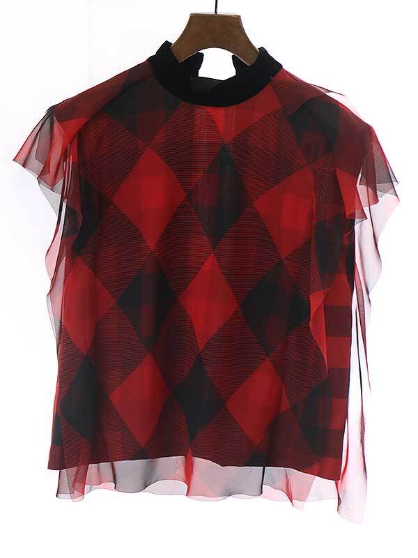 2025年最新】Yahoo!オークション -「sacai チェックシャツ」の 2025年最新】Yahoo!オークション -「sacai チェックシャツ」の