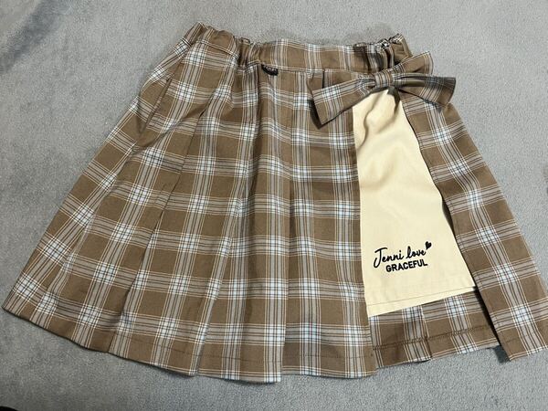 JENNI プリーツスカート ショートパンツ150
