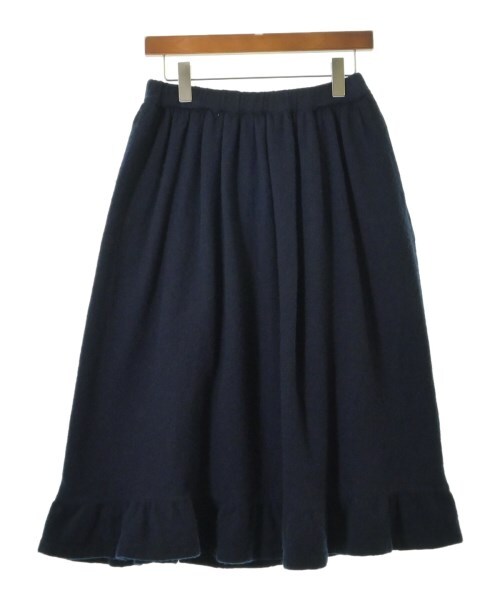 COMME des GARCONS GIRL ひざ丈スカート 紺 2023723S0087 COMME des GARCONS GIRL ひざ丈スカート レディース