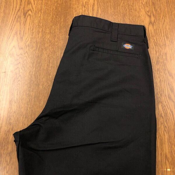 【FI072】Dickies 40UU 大きいサイズ ビッグサイズ ワークパンツ ブラック 黒色 メンズブランド古着 ディッキーズ 送料無料