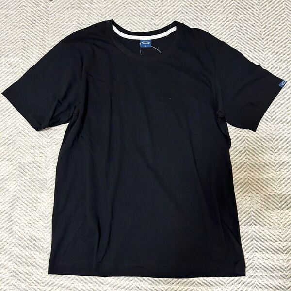 【新品】★ROYAL POLO SPORTS CLUB★メンズ★Tシャツ★黒★綿★ブラック★コットン★綿100%★Lサイズ★ポロ★半袖★無地★ワンポイント★