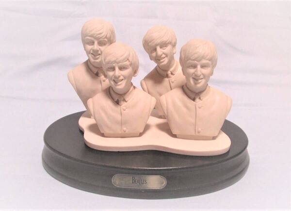 【送料無料】限定品 The Beatles Collection Sculpture ビートルズ フィギュア 胸像モデル APPLE CORPS公認 商品認定証付