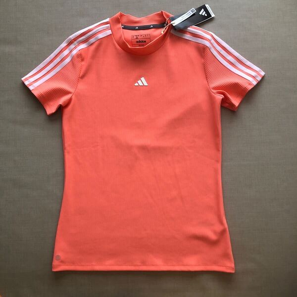 新品・未使用 adidas ゴルフ モックネックシャツ ◆ M ◆ MNMJ69 アディダス