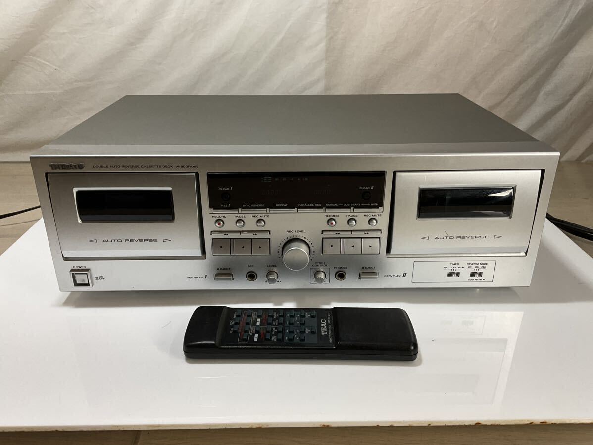 Yahoo!オークション -「teac カセットデッキ w- 890」(家電、AV Yahoo!オークション -「teac カセットデッキ w- 890」(家電、AV