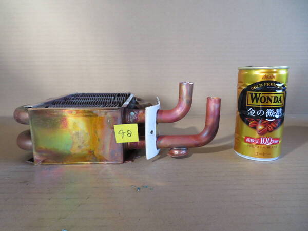 熱交換器 G8 銅製熱交換器 熱交換 自作廃油ストーブなどに 06/09/25