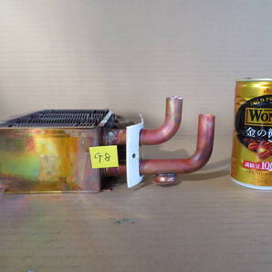 熱交換器 G8 銅製熱交換器 熱交換 自作廃油ストーブなどに 06/09/25