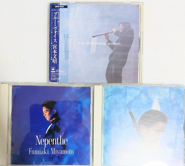 宮本文昭 ブルー・ボイス & ネペンテ CD 3枚セット