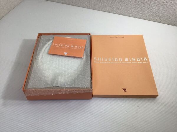★未使用★ 資生堂 スタンドミラー 非売品 ミロアール 1999年 花椿CLUB 卓上鏡 アンジェラ・カミングス SHISEIDO